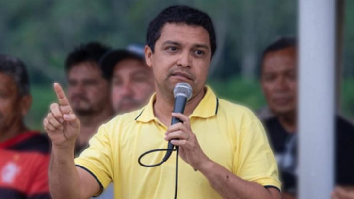 O prefeito de Nova Olinda do Norte (a 134 quilômetros de Manaus), Adenilson Reis. (Reprodução/ Internet)