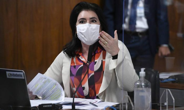 MDB lança oficialmente pré-candidatura de Simone Tebet a presidente da República