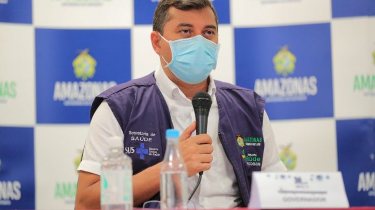 O governador do Amazonas, Wilson Lima (Diego Peres / Secom)