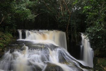 Cachoeira do Santuário, em Presidente Figueiredo. (Ricardo Oliveira/ Cenarium) 
