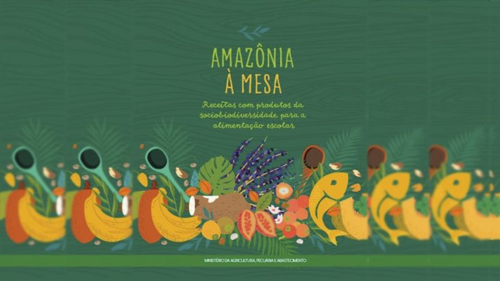 Livro traz receitas amazônicas. (Divulgação)