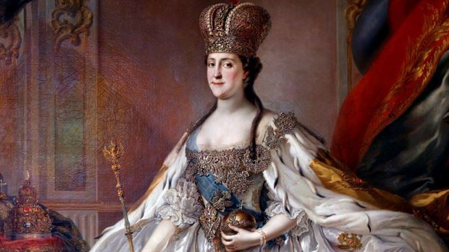 Imperatriz Catarina II da Rússia, considerada uma das maiores monarcas de seu tempo (Reprodução/ Internet)