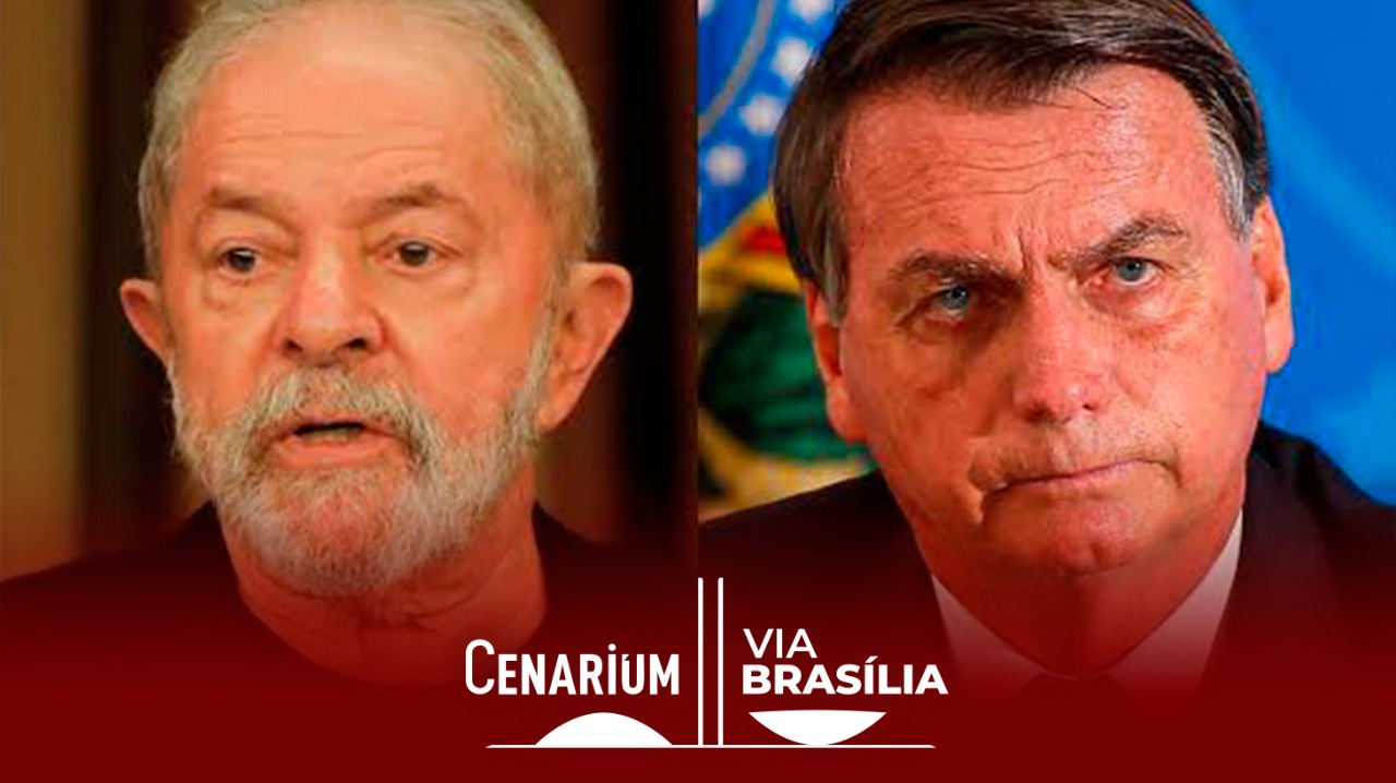 Ex-presidente Lula e Jair Bolsonaro. (Divulgação)