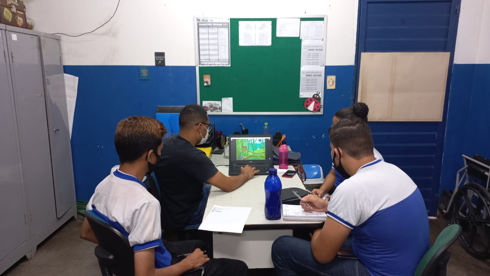 Estudantes de escola pública criam jogo para reforçar medidas de prevenção à Covid-19