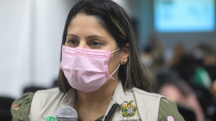 Tatyana Amorim reforçou o pedido para que a população faça sua parte e diga sim à vacinação contra o coronavírus (Divulgação/FVS-RCP)