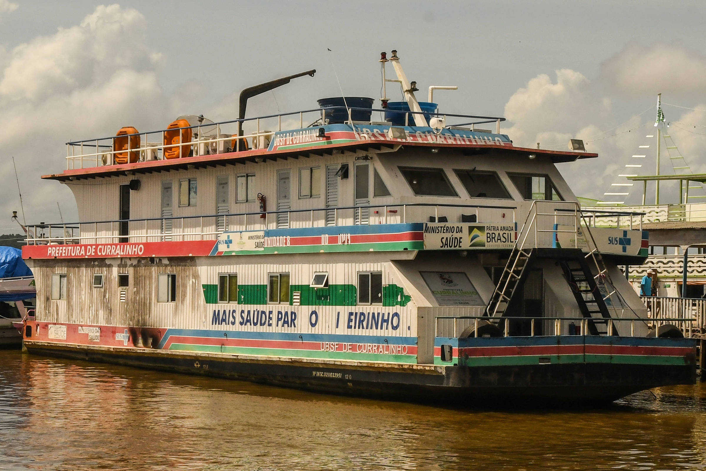 UBS Fluvial viabiliza vacinação contra a Covid-19 a moradores da Ilha de Marajó, no Pará