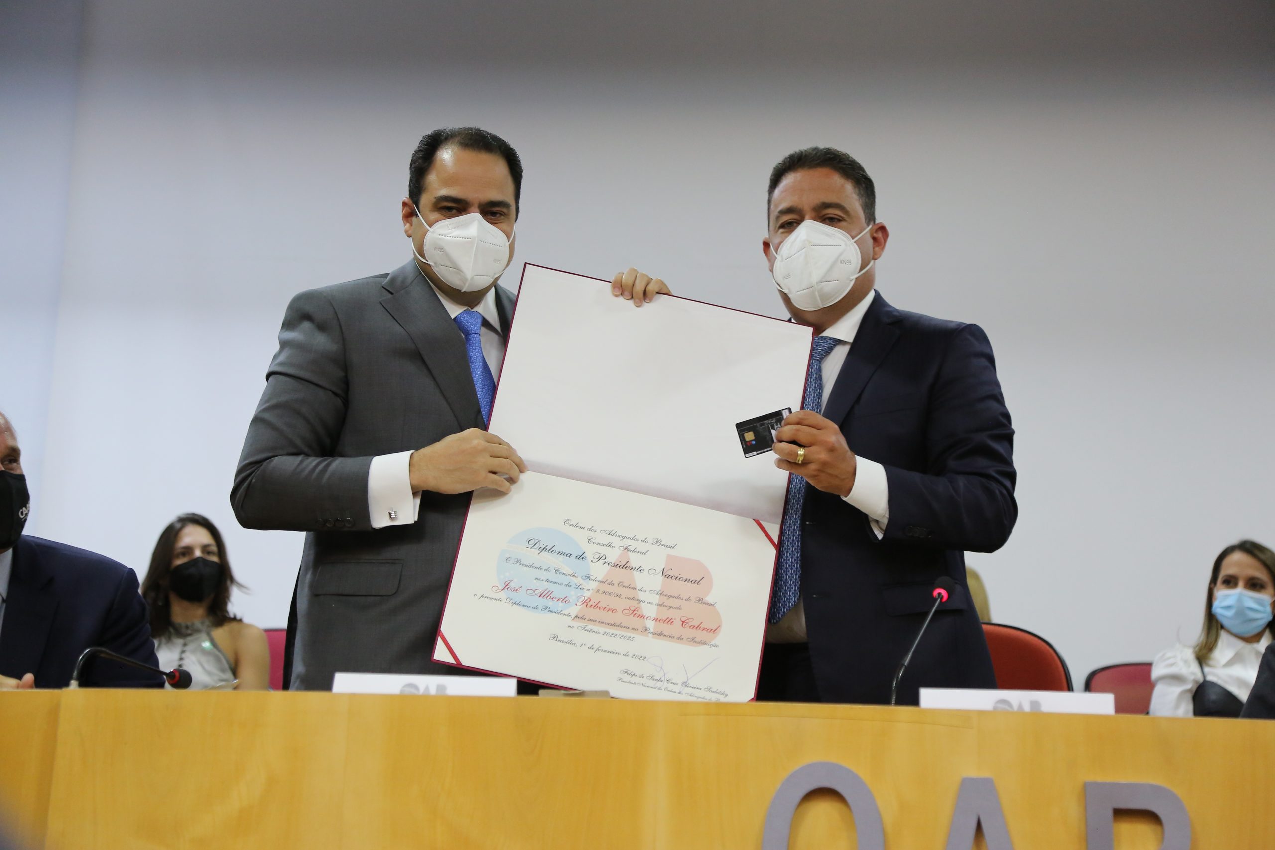 ‘A nova ordem é união’, diz Beto Simonetti durante posse como presidente da OAB Nacional