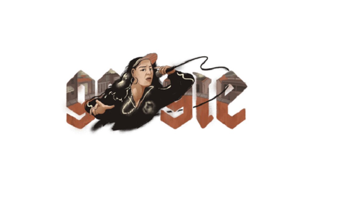 Rapper brasileira que faria 46 anos é homenageada no Doodle do Google (Foto: Reprodução)
