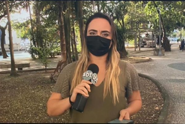 ‘Foram momentos muito tensos’, diz jornalista do SBT que foi intimidada por seguranças do BRT, no Rio de Janeiro