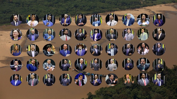 Saiba quais foram os deputados da Amazônia que votaram pelo PL do Garimpo em Terras Indígenas