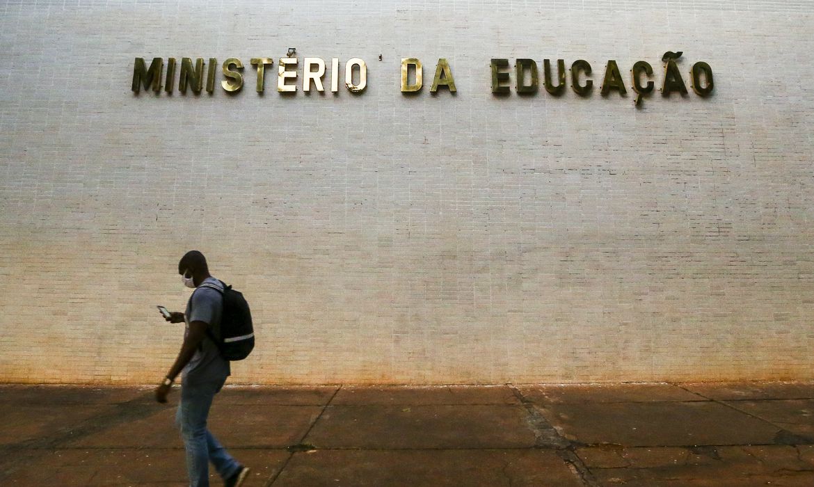 Fachada do Ministério da Educação, em Brasília (Marcelo Camargo/Agência Brasil)