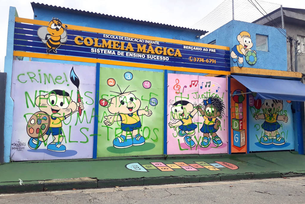 Após crianças serem amarradas com lençóis em creche, diretora se entrega à polícia