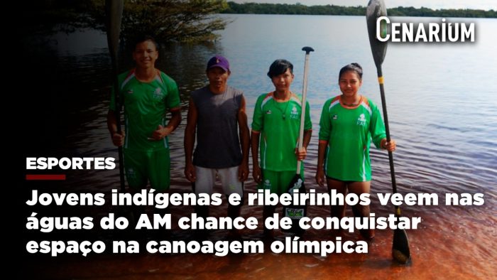 Jovens indígenas e ribeirinhos veem nas águas do AM chance de conquistar espaço na canoagem olímpica