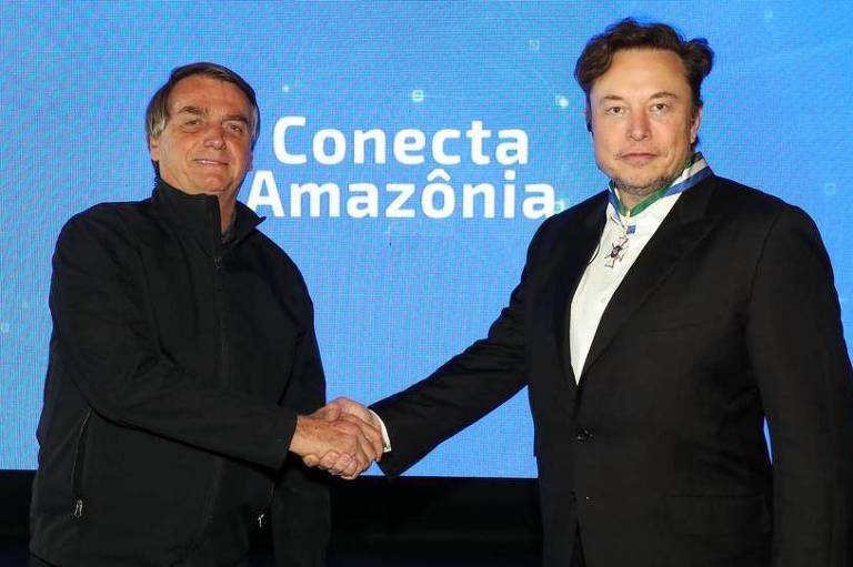 Sem revelar valores e assinar contrato, governo Bolsonaro anuncia parceria com Musk para conectar Amazônia