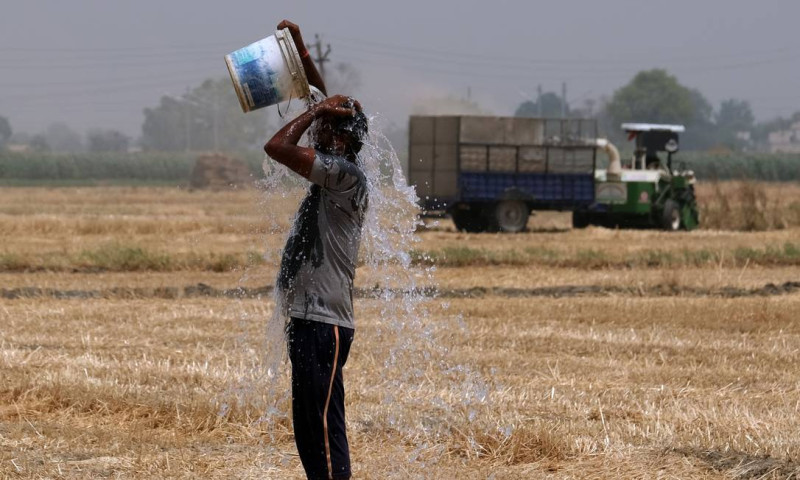 Onda de calor no Punjab, Índia: ONU faz novo alerta sobre perigo de aquecimento global (T. Narayan/Bloomberg/1-5-2022)