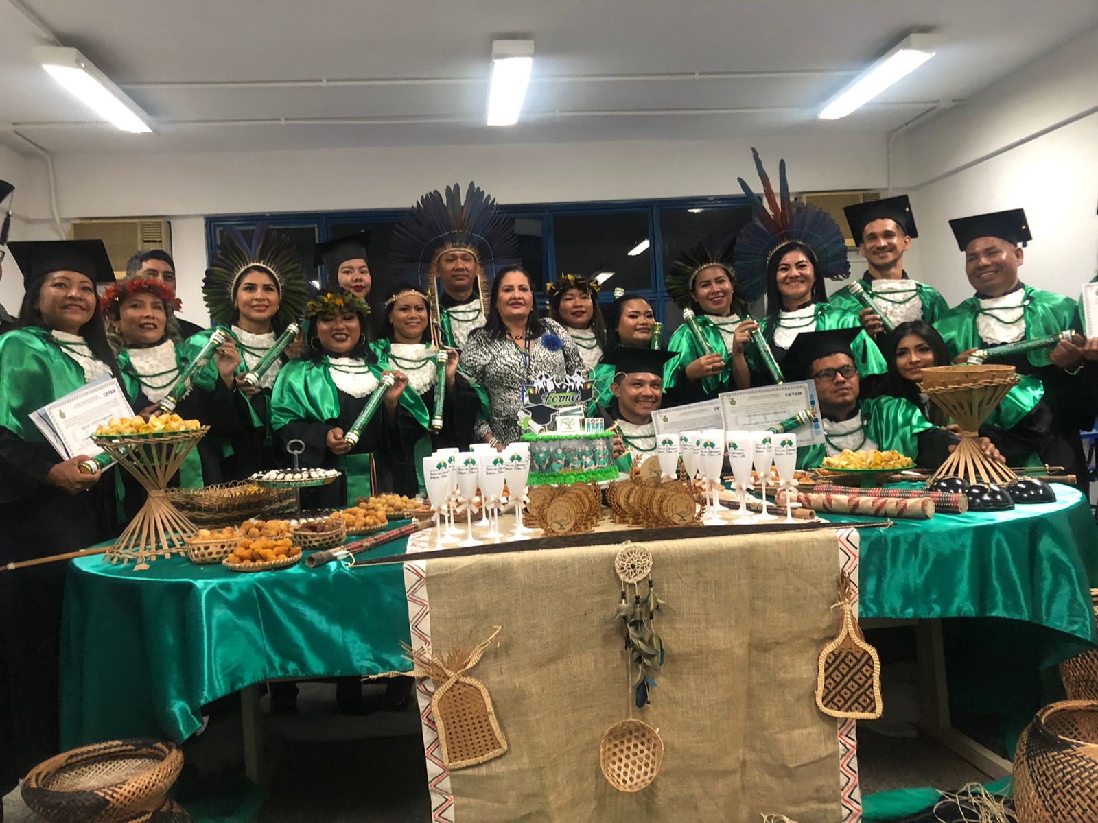 Amazonas forma primeira turma de enfermagem indígena com estudantes de 12 etnias