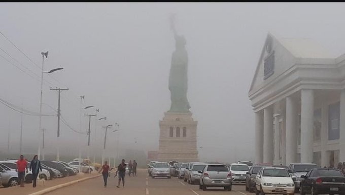 ‘Banho facultativo aos servidores’, brinca Prefeitura de Vilhena, em RO, após cidade registrar mínima de 9ºC