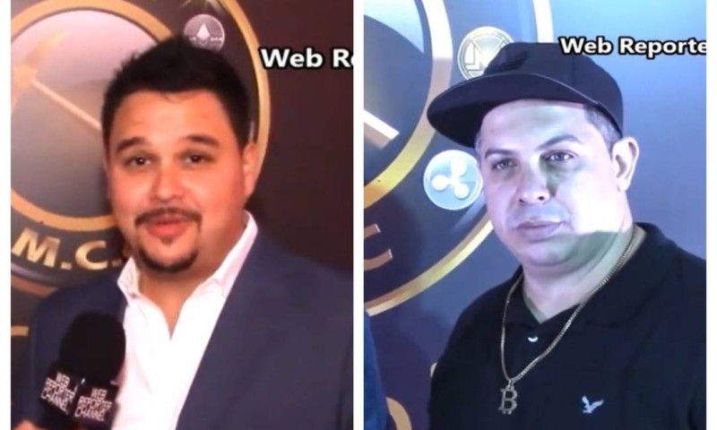 Emerson Pires e Luiz Capuci Júnior foram denunciados por fraude em esquema de criptomoedas nos EUA (Reprodução)