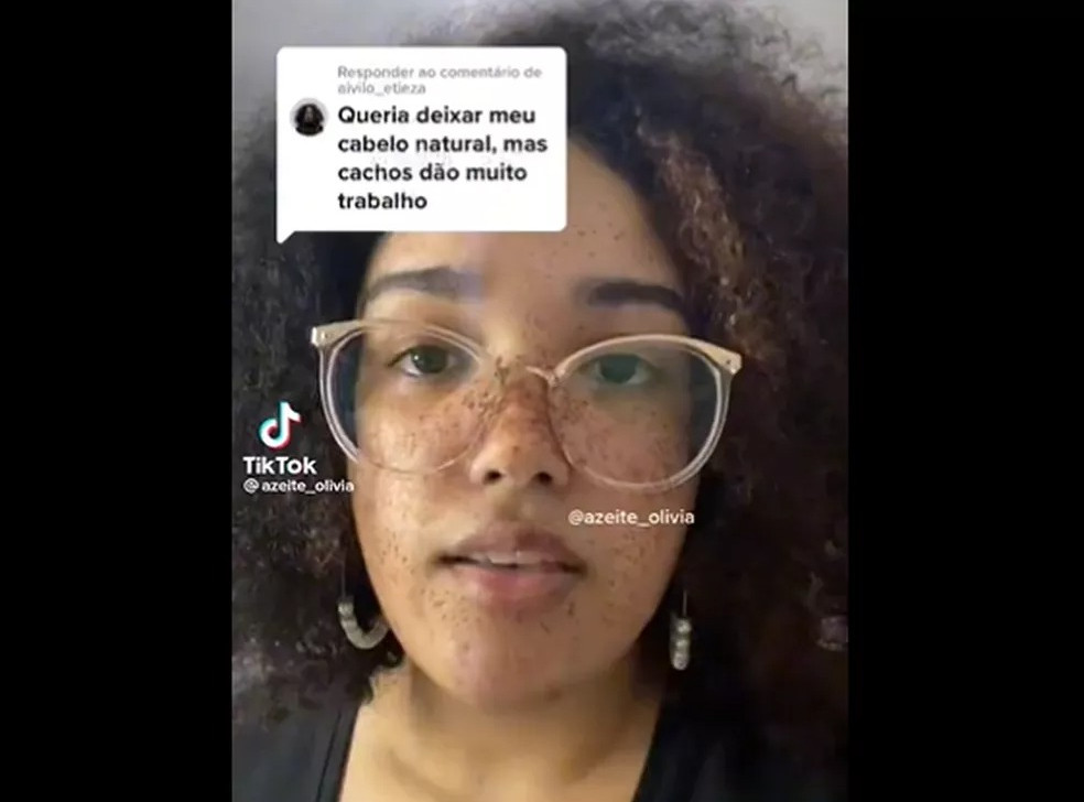 Jovem tem cabelo associado à vassoura após publicar vídeo defendendo que ‘cachos não dão trabalho’