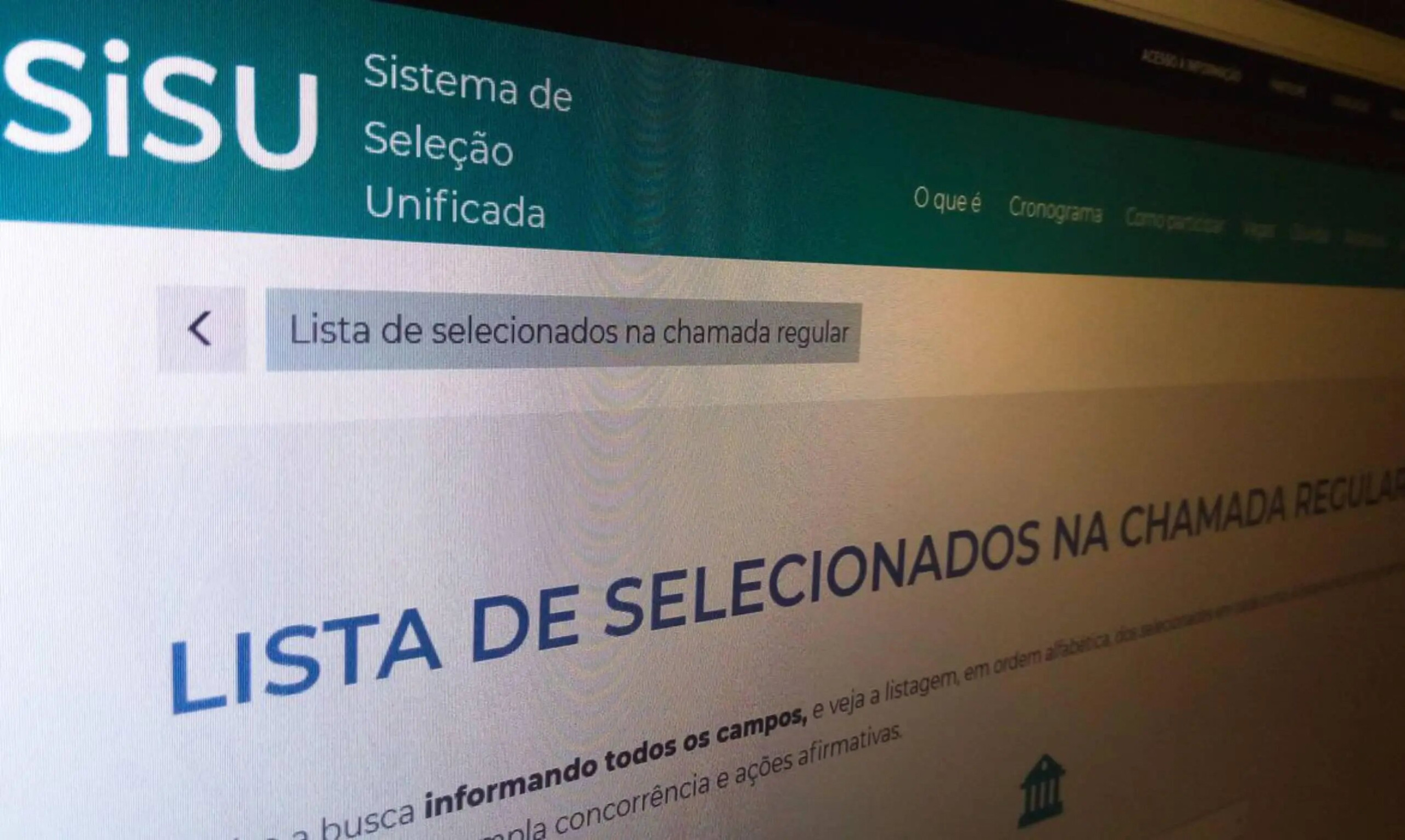 Sisu 2022: inscrições para o 2º processo seletivo terminam nesta sexta-feira, 1º