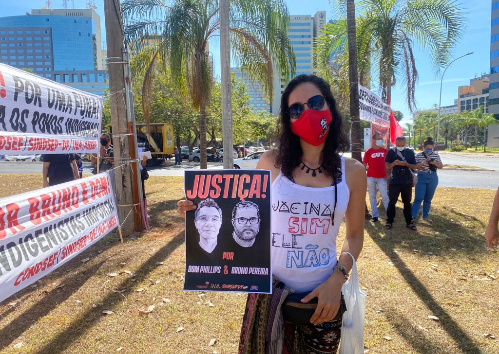 Servidores da Funai paralisam atividades em protesto pela morte de Bruno e Dom