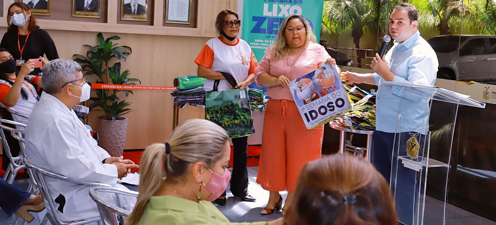 Na semana do meio ambiente, presidente da Aleam destaca leis em favor do consumo consciente