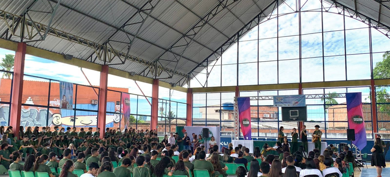 Em Manaus, Segeam lança projeto com foco na saúde bucal de crianças e adolescentes