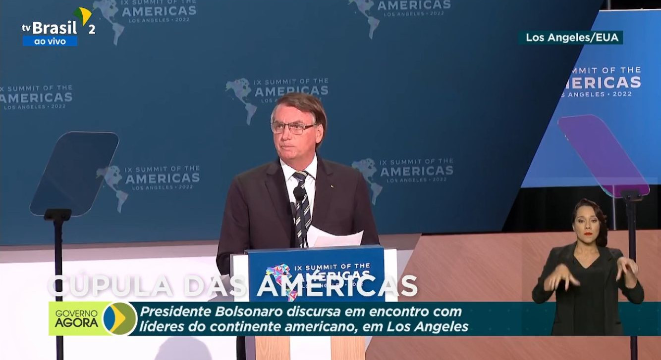 Na Cúpula das Américas, Bolsonaro lembra de desaparecidos na Amazônia e pede a ‘Deus para que sejam encontrados’