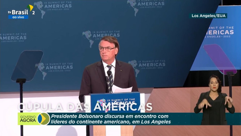 Na Cúpula das Américas, Bolsonaro lembra de desaparecidos na Amazônia e pede a ‘Deus para que sejam encontrados’