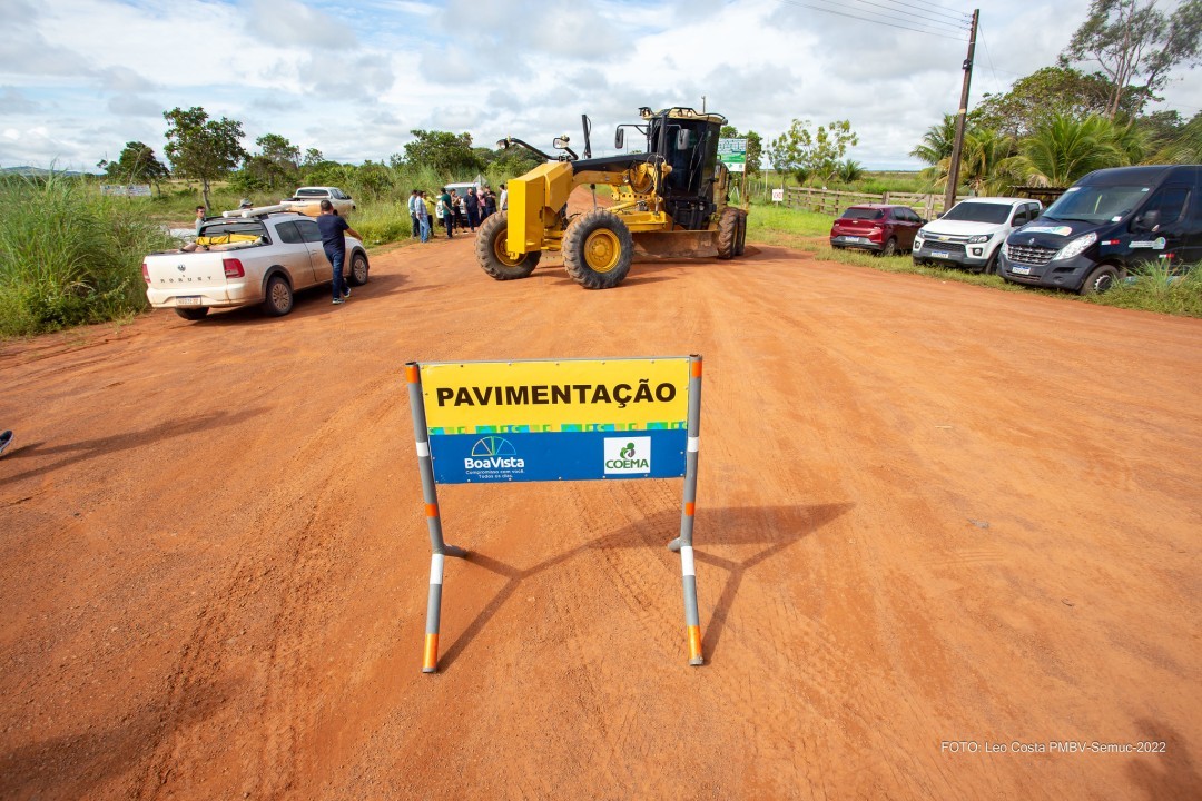Prefeitura de Boa Vista inicia recuperação e pavimentação de 22 vicinais na zona rural