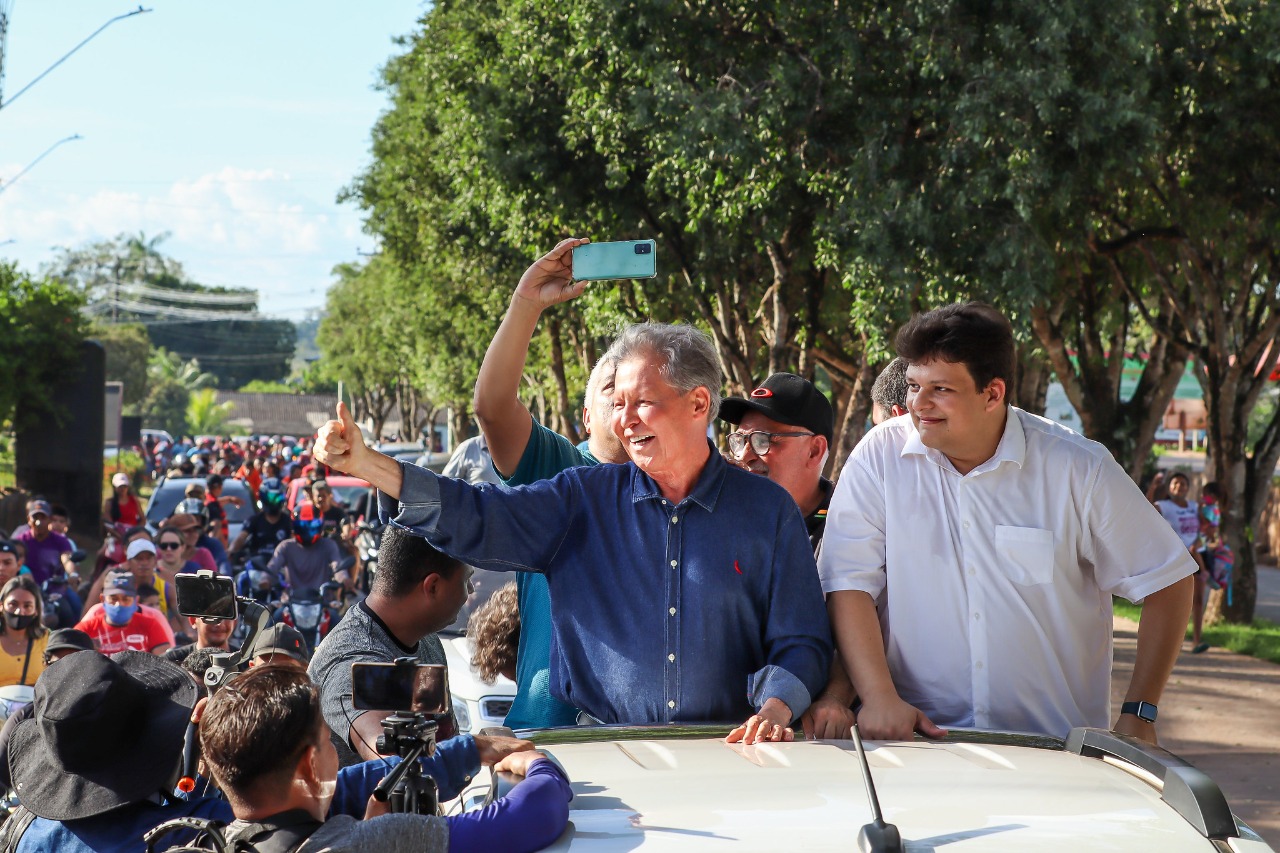 Pré-candidato ao Senado, Arthur Virgílio cumpre agenda na região metropolitana de Manaus
