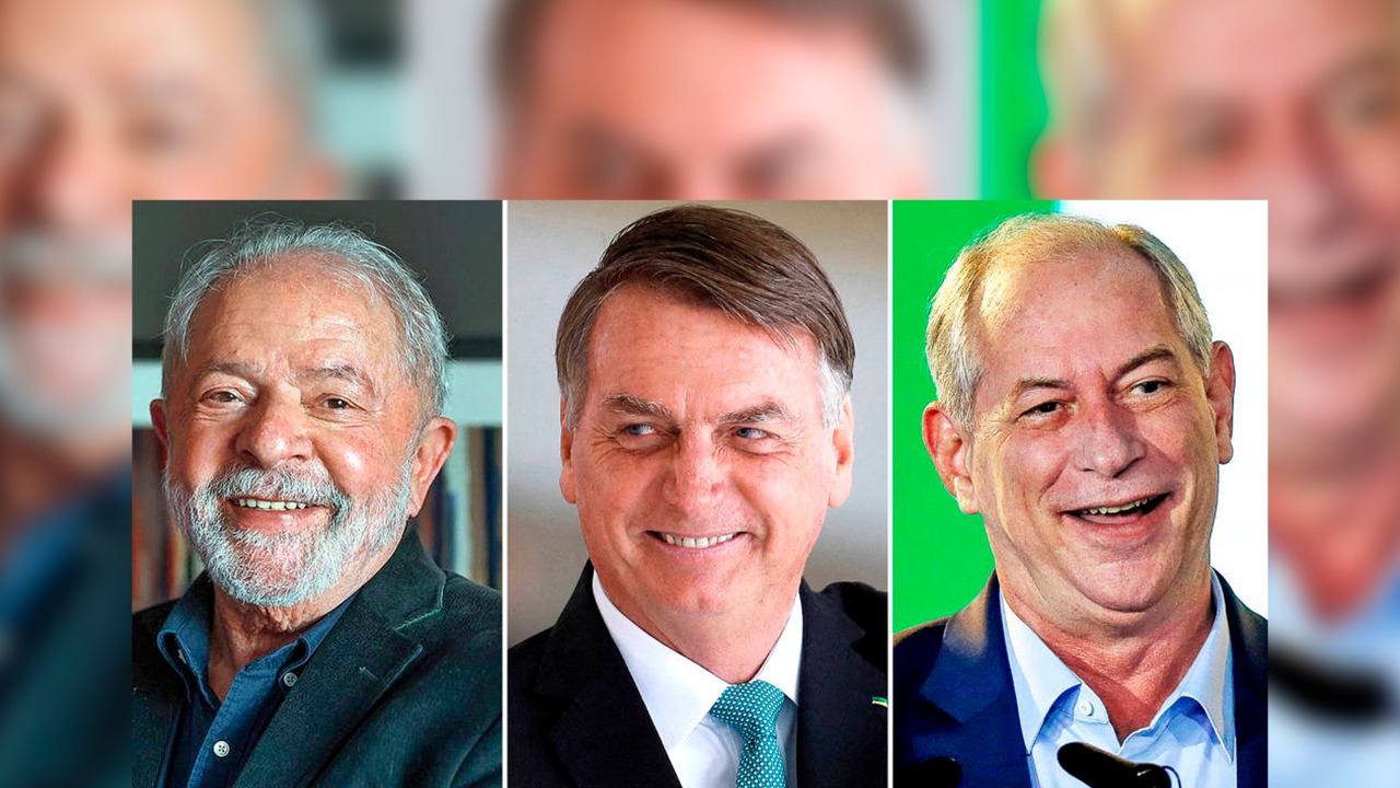 Segundo pesquisa Datafolha, no 1° turno das Eleições Lula tem 18 pontos sobre Bolsonaro
