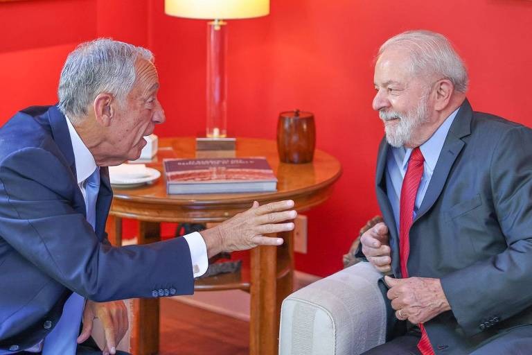 Após encontro com Lula, presidente de Portugal diz que não sabe se reunião com Bolsonaro será mantida