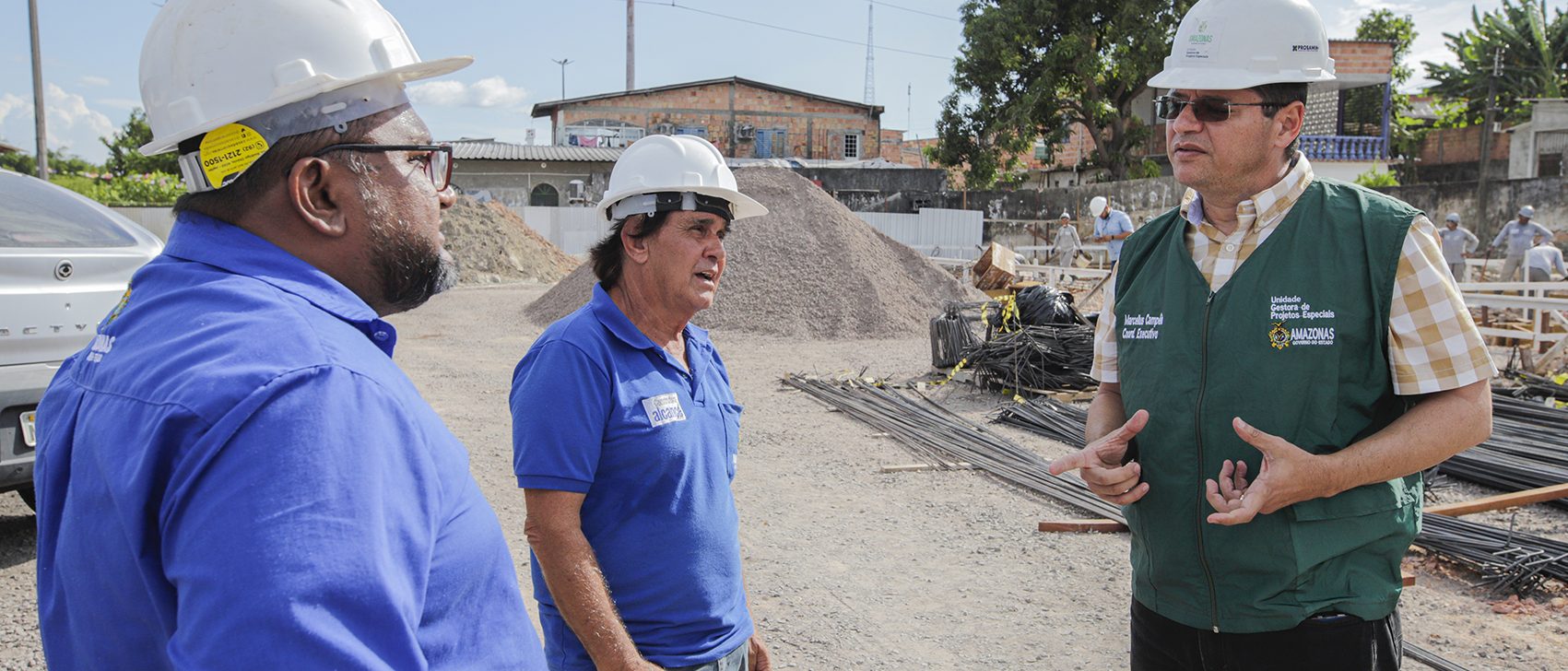 Obras do Prosamin+ na comunidade ‘Manaus 2000’ chegam a 50% de conclusão
