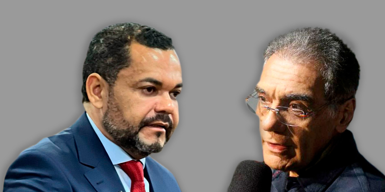 Ednailson Rozenha e Dissica Calderaro: embate envolvendo presidência da FAF teve desfecho nesta segunda, 4 (Reprodução)