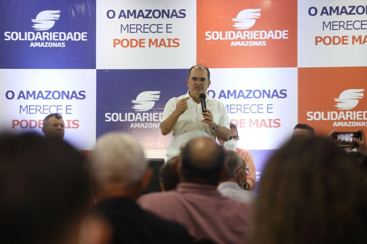 Solidariedade faz convenção para oficializar Ricardo Nicolau ao Governo do Amazonas: ‘Eleição independente’