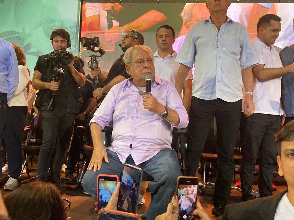 Em convenção, Amazonino Mendes ataca a Polícia Militar: ‘Se transformou numa sucursal do crime’