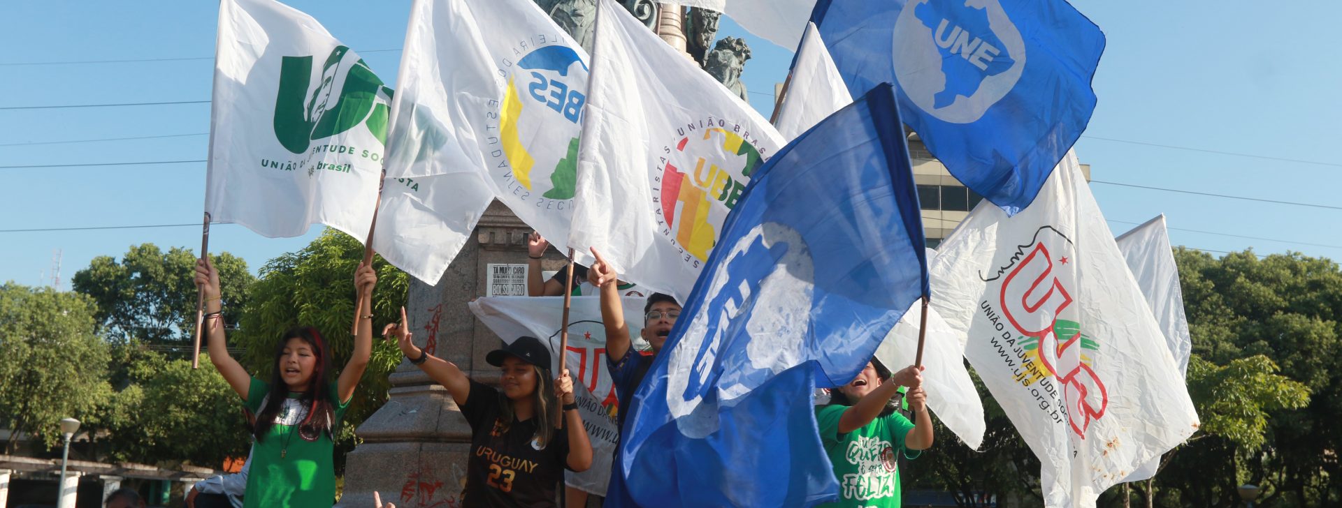 O evento foi organizado pela União Nacional dos Estudantes (UNE) e pela Associação de Docentes da Universidade Federal do Amazonas (Adua) (Ricardo Oliveira/CENARIUM)