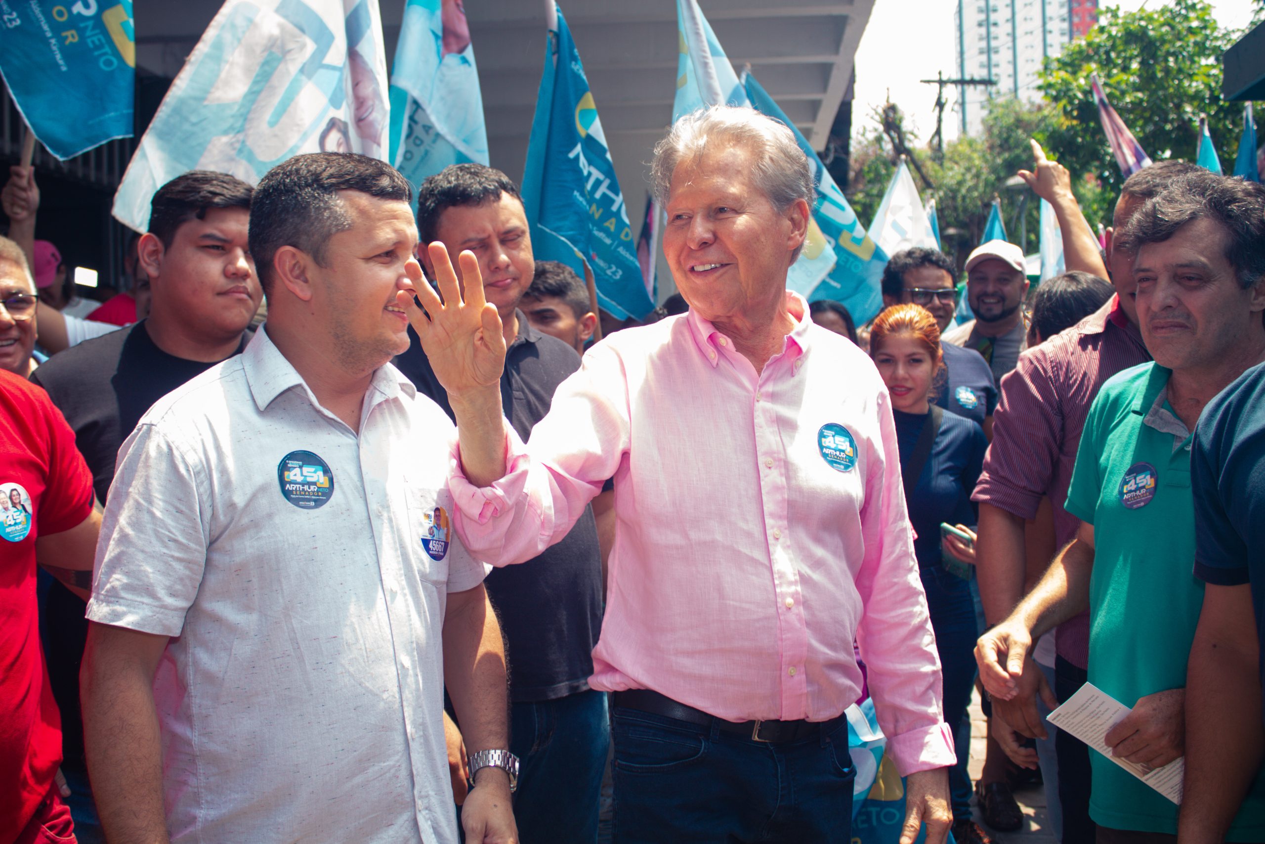 ‘O meu papel será defender o Amazonas’, diz Arthur Virgílio em debate com candidatos ao Senado