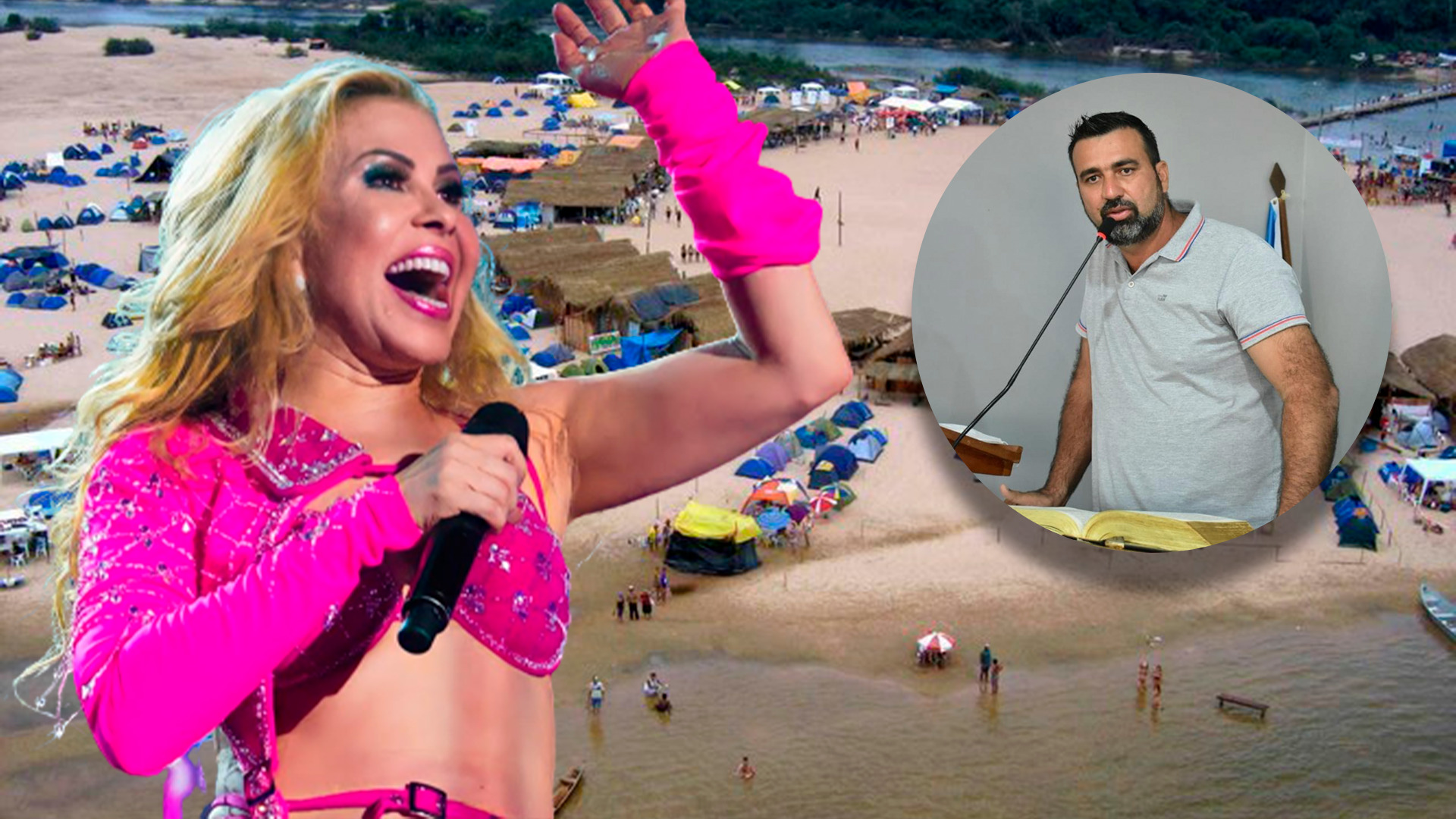 ‘Festival de Praia’: em RO, MP investiga contratação de Joelma com verba pública; ‘fiquei sabendo pela reportagem’, diz prefeito