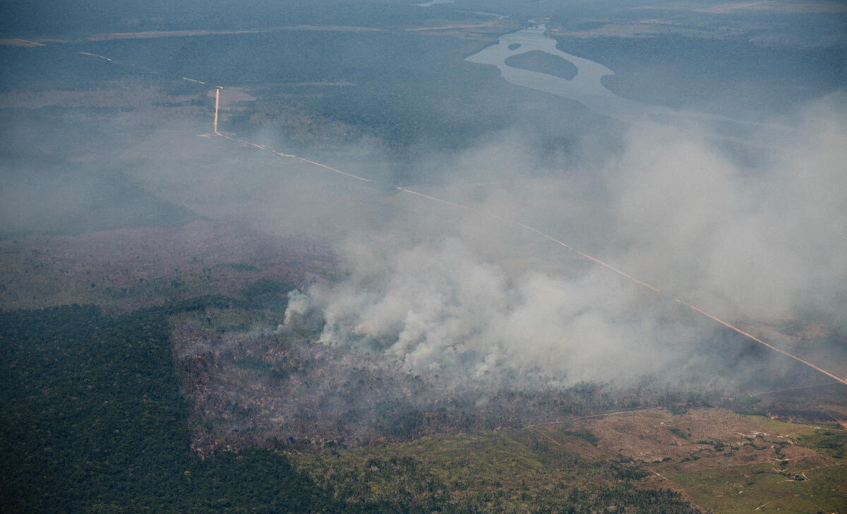 Os focos de calor em julho se concentraram nos Estados do Pará, 31,3%, Amazonas, 26,6%, e Mato Grosso, 22,3% (Divulgação)