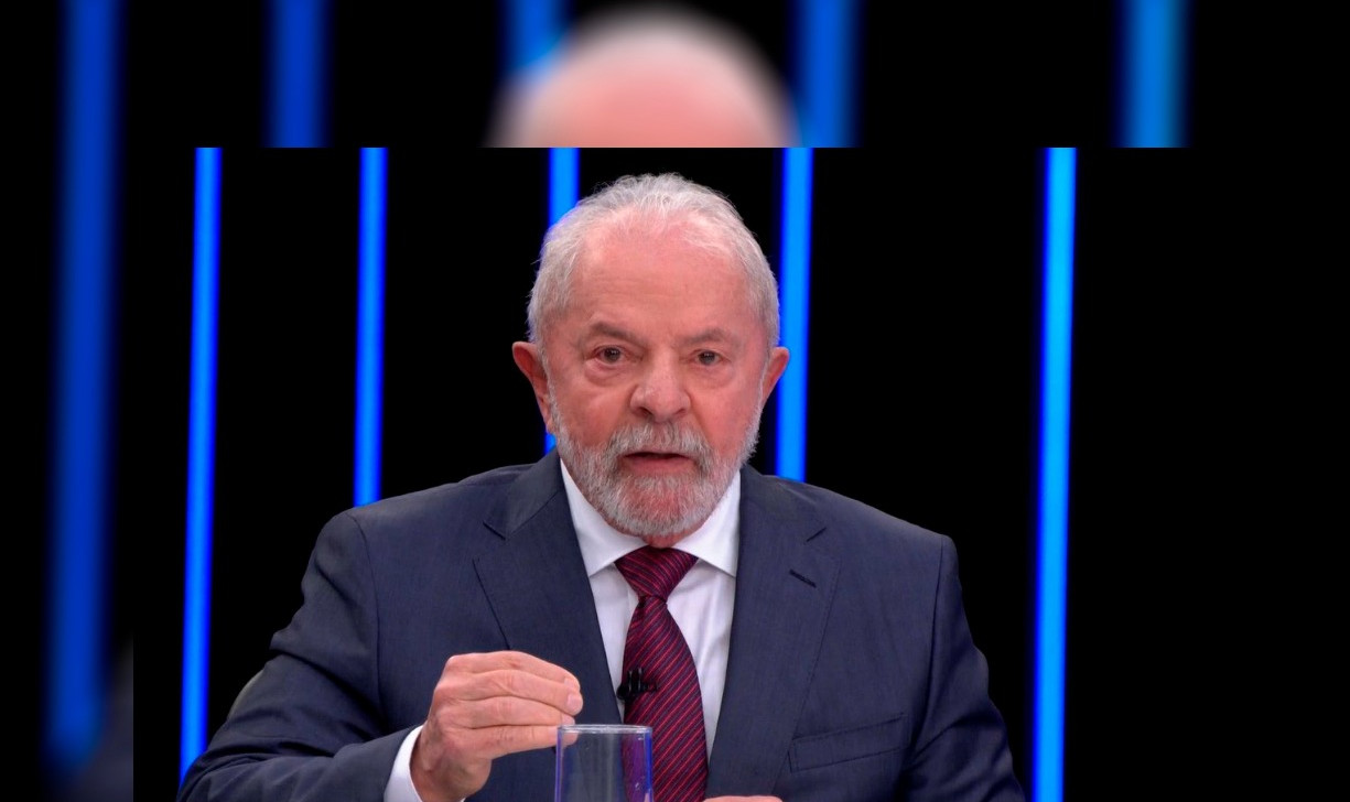 Lula citou números positivos da economia nacional durante os seus dois mandatos consecutivos (2003 – 2010) e falou em “credibilidade, estabilidade e previsibilidade (Reprodução/TV Globo)