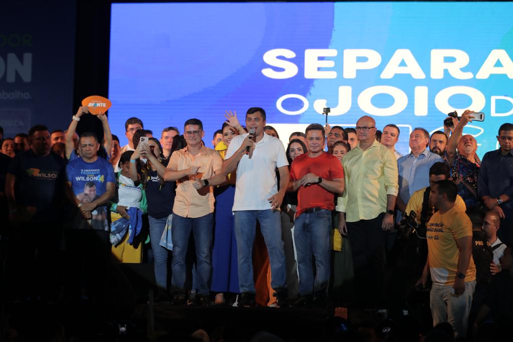 ‘Não tenho tempo para ataques’, diz governador Wilson Lima sobre adversários em convenção histórica