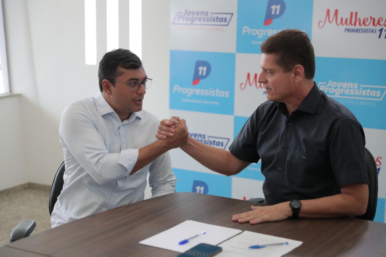 Partido Progressistas formaliza apoio à reeleição de Wilson Lima ao Governo do Amazonas