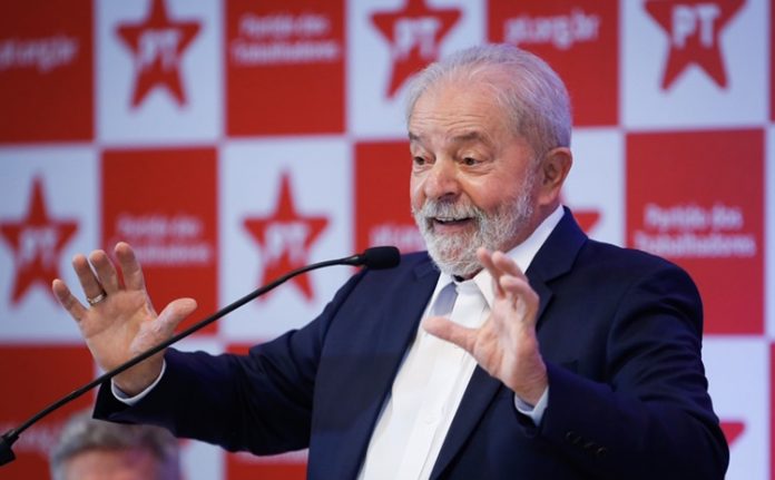 Candidato ao cargo de presidente da República, Lula (PT)(Reprodução/ Sérgio Lima)