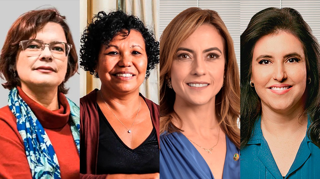 Simone Tebet, Vera Lúcia, Sofia Manzano e Soraya Thronicke são as candidatas (Thiago Alencar/CENARIUM)