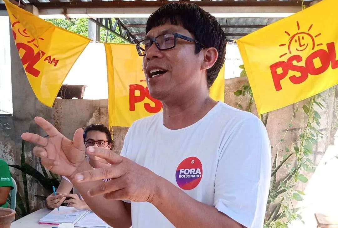 Único candidato ao Governo do AM sem bens declarados, indígena defende minoria e classe trabalhadora