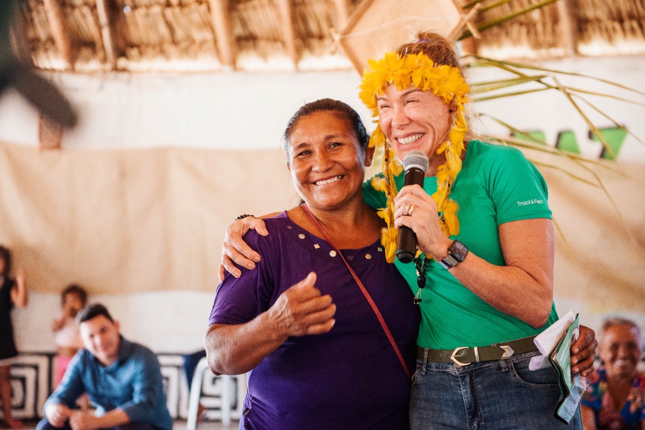 ‘Como governadora, vou dar o melhor de mim todos os dias’, diz Teresa Surita em visita a comunidades do interior de RR