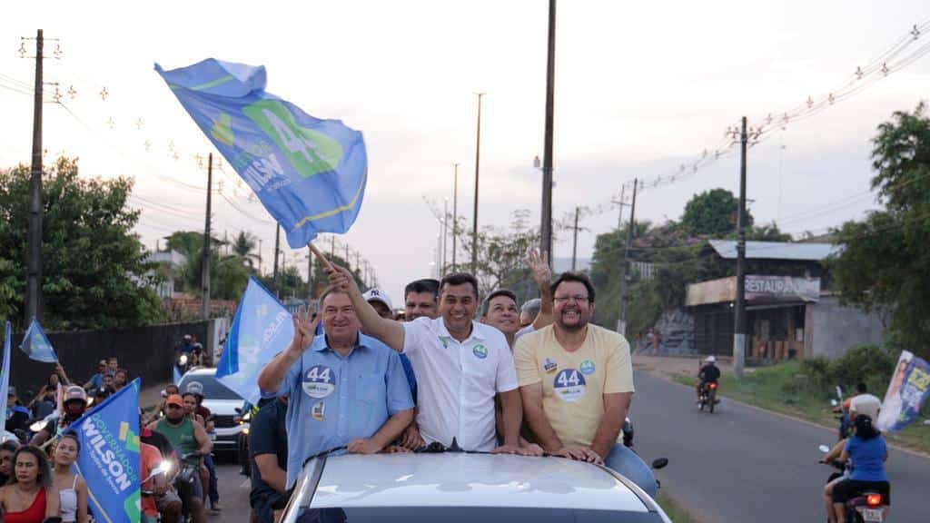 No interior do AM, Wilson Lima reúne sete mil pessoas e destaca entregas para o município de Manacapuru