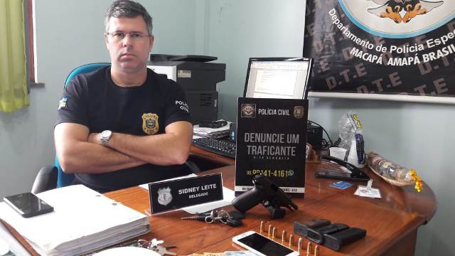 Suspeito de ligação ao tráfico, delegado de repressão a drogas é preso no Amapá